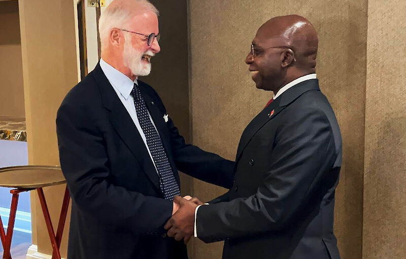 Ministro T&eacute;te Ant&oacute;nio recebeu Robert Fowler