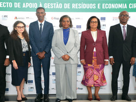 Lan&ccedil;amento do projecto de gest&atilde;o de res&iacute;duos s&oacute;lidos em Luanda - Edi&ccedil;&otilde;es Novembro 