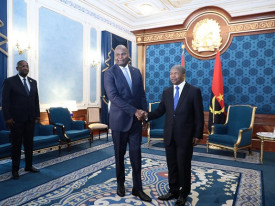 Presidentes de Angola e de Mo&ccedil;ambique abordam estado da coopera&ccedil;&atilde;o entre os dois pa&iacute;ses - Edi&ccedil;&otilde;es Novembro