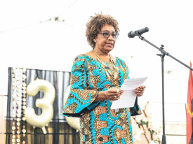 Embaixadora de Angola na Hungria, Margarida Izata  - Cedida