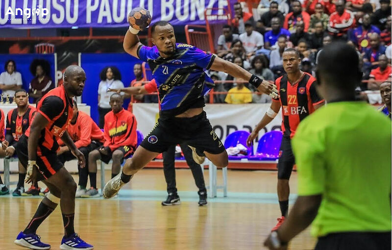 Jogo do campeonato nacional s&eacute;nior masculino de andebol