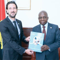 Novo representante do UNICEF em Angola apresentou as cartas credenciais 