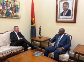 Ministro das Rela&ccedil;&otilde;es Exteriores, T&eacute;te Ant&oacute;nio, recebe Presidente do Instituto Brasil &Aacute;frica - MIREX