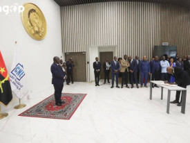 Tomada de posse de presidentes das comiss&otilde;es eleitorais provinciais  - Angop