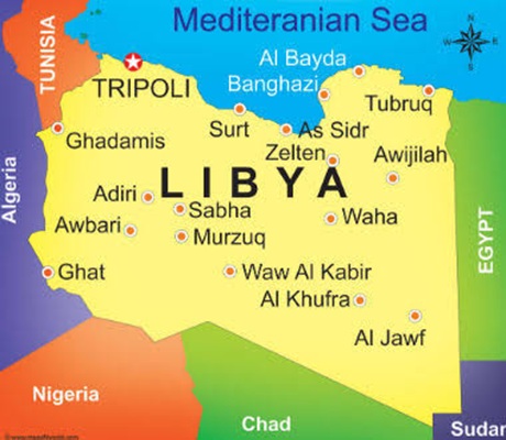 Cidad&atilde;os de quatro pa&iacute;ses africanos proibidos a entrar no leste da L&iacute;bia 