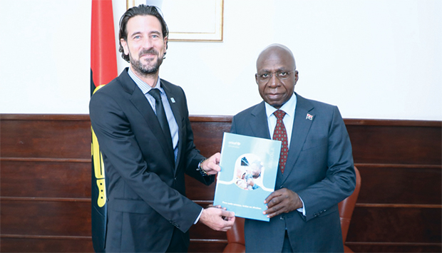 Novo representante do UNICEF em Angola apresentou as cartas credenciais 