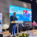 Ministro de Estado para Coordena&ccedil;&atilde;o Econ&oacute;mica, Jos&eacute; de Lima Massano, discursa na abertura da Confer&ecirc;ncia Nacional sobre o Trabalho Mar&iacute;timo