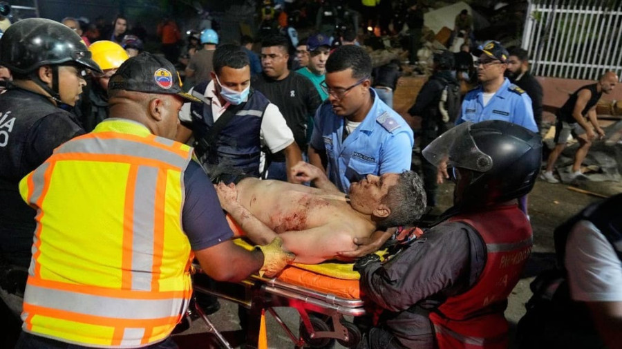 Sismo na Venezuela faz pelo menos 164 mortos e quase mil feridos