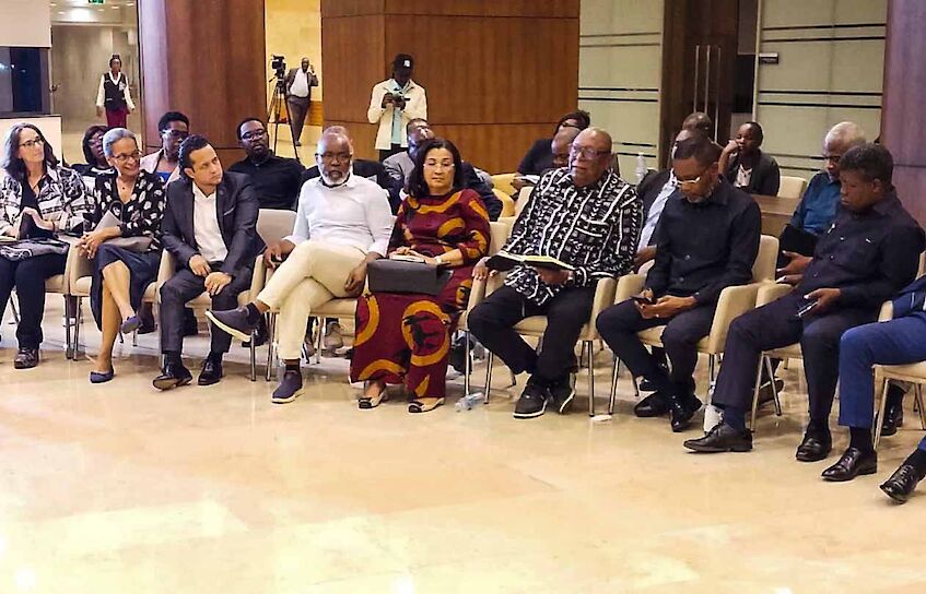 Encontro entre o ministro da cultura e artistas pl&aacute;sticos 