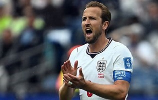 Goleador da selec&ccedil;&atilde;o inglesa e do Bayern de Munique, Harry Kane