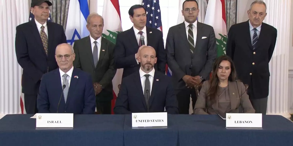 Governo dos EUA anuncia acordo-quadro entre L&iacute;bano e Israel