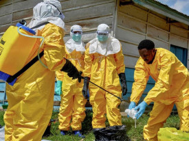 Surto de Ebola na RDC espalha-se e casos confirmados sobem para 1.274 - DR