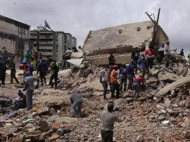 Subiu para mais de 1.400 o n&uacute;mero de mortes no terramoto na Venezuela  - DR