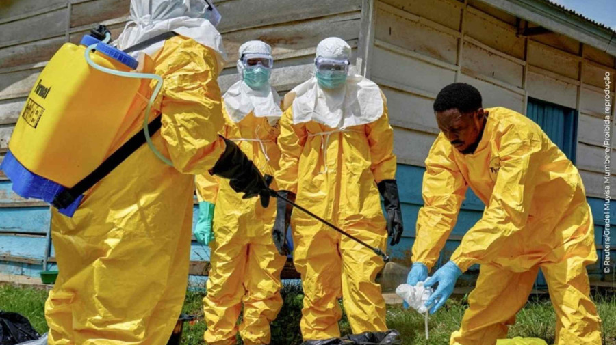 Surto de Ebola na RDC espalha-se e casos confirmados sobem para 1.274