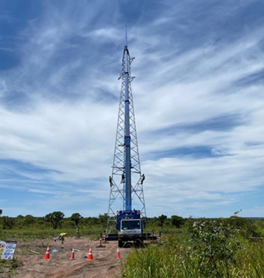 Novas linhas de transporte e distribui&ccedil;&atilde;o de energia em constru&ccedil;&atilde;o em Malanje