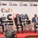 Ministro da Justi&ccedil;a e dos Direitos Humanos, Marcy Lopes (centro), durante a 22&ordf; edi&ccedil;&atilde;o do Caf&eacute;CIPRA