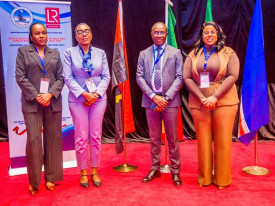 Presidente do Conselho de Administra&ccedil;&atilde;o da Ag&ecirc;ncia Mar&iacute;tima Nacional, Anisabel Ver&iacute;ssimo e Costa participa, em Lagos (Nig&eacute;ria), na Confer&ecirc;ncia Regional sobre o controlo dos Portos pelo Estado - Cedida