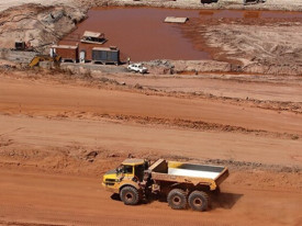 Zona de explora&ccedil;&atilde;o de minerais  - DR
