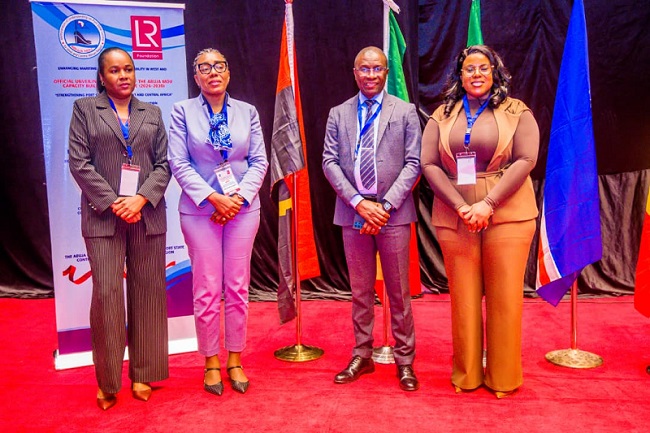 Presidente do Conselho de Administra&ccedil;&atilde;o da Ag&ecirc;ncia Mar&iacute;tima Nacional, Anisabel Ver&iacute;ssimo e Costa participa, em Lagos (Nig&eacute;ria), na Confer&ecirc;ncia Regional sobre o controlo dos Portos pelo Estado