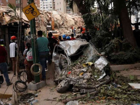 N&uacute;mero de mortos no sismo na Venezuela sobe para mais de dois mil e quinhentos - DR