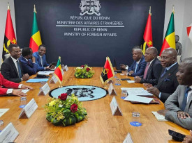 Reuni&atilde;o entre delega&ccedil;&otilde;es de Angola e do Benin  - MIREX