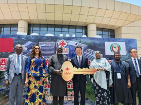 CEDEAO inaugura nova sede constru&iacute;da com apoio da China - DR