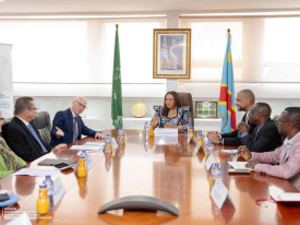 
Governo da RDC e MONUSCO discutem processo de paz e resposta ao &Eacute;bola
 - DR