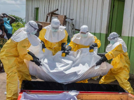 Ebola na RD Congo j&aacute; causou 580 mortos e mais de 1.700 casos confirmados  - DR