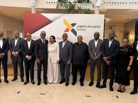 Ministro dos Transportes, Ricardo D'Abreu, dirigiu cerim&oacute;nia de encerramento da opera&ccedil;&atilde;o de financiamento da Lobito Atlantic Railway (LAR) - Cedida