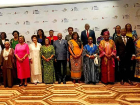 Participantes no F&oacute;rum Internacional da Mulher  - Edi&ccedil;&otilde;es Novembro