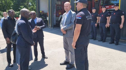 Angola e S&eacute;rvia refor&ccedil;am coopera&ccedil;&atilde;o no dom&iacute;nio da protec&ccedil;&atilde;o civil