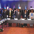 Participantes na Reuni&atilde;o da Iniciativa Africana de Pol&iacute;tica de Inclus&atilde;o Financeira (AFPI)