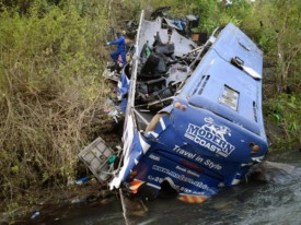 Mais de 20 mortos e 36 feridos em acidente de autocarro na Cote d'Ivoire - DR