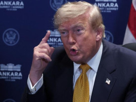Trump desiste da portagem de 20% sobre toda carga no Estreito de Ormuz - DR