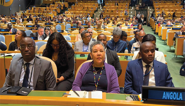 Delega&ccedil;&atilde;o angolana em Nova Iorque 