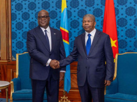 Jo&atilde;o Louren&ccedil;o recebe Tshisekedi - CIPRA
