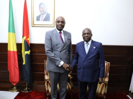 Ministro das Rela&ccedil;&otilde;es Exteriores, T&eacute;te Ant&oacute;nio, reuniu-se, em Luanda, com hom&oacute;logo do Congo, Constant-Serge Bounda - MIREX