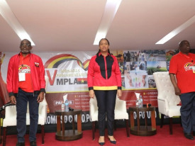 Vice-Presidente do MPLA, Mara Quiosa, dirige abertura das quartas Jornadas Parlamentares da quinta Legislatura do Grupo Parlamentar do MPLA - Jornal EME
