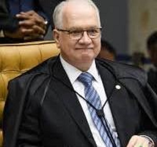 Presidente do Supremo Tribunal Federal e do Conselho Nacional de Justi&ccedil;a do Brasil, Lu&iacute;s Edson Fachin