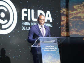 Ministro de Estado para a Coordena&ccedil;&atilde;o Econ&oacute;mica, Jos&eacute; de Lima Massano, discursa na abertura da 41.&ordf; edi&ccedil;&atilde;o da FILDA 2026 - Edi&ccedil;&otilde;es Novembro