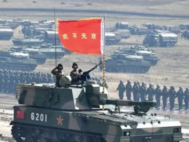 China inicia exerc&iacute;cios militares com fogo real no estreito de Taiwan - DR