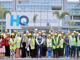 Especialistas brasileiros em visita ao Hospital dos Queimados em Luanda  - DR