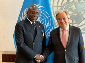 Ministro das Rela&ccedil;&otilde;es Exteriores de Angola, T&eacute;te Ant&oacute;nio, reuniu-se com Secret&aacute;rio-Geral das Na&ccedil;&otilde;es Unidas, Ant&oacute;nio Guterres - MIREX