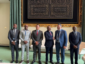 Secret&aacute;rio de Estado para o Interior, Arnaldo Manuel Carlos, reuniu com representantes da Pol&iacute;cia Rodovi&aacute;ria Federal e da Secretaria Nacional de Tr&acirc;nsito Brasil - Cedida
