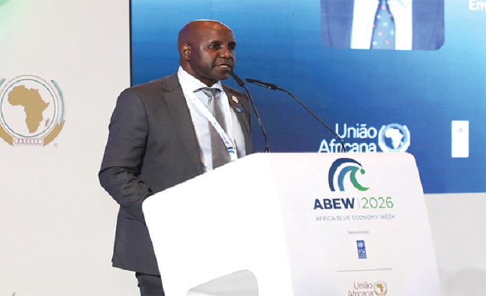 Director da Direc&ccedil;&atilde;o de Ambiente Sustent&aacute;vel e Economia Azul da Comiss&atilde;o da Uni&atilde;o Africana, Harsen Nyambe