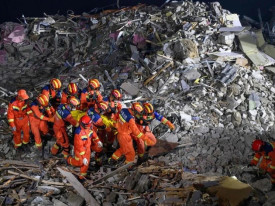 N&uacute;mero de mortos em deslizamento de terras no sudoeste da China sobe para 11 - DR