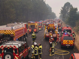 Fran&ccedil;a mobiliza 1.500 militares para protec&ccedil;&atilde;o contra inc&ecirc;ndios no pa&iacute;s - DR