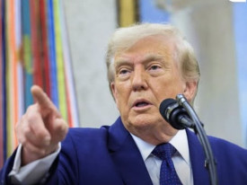 Trump amea&ccedil;a UE com "tarifa substancial" se n&atilde;o recuar na multa &agrave; Google - DR