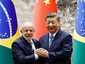 Presidente chin&ecirc;s apoia Lula na oposi&ccedil;&atilde;o &agrave; interfer&ecirc;ncia externa - DR