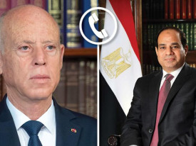 Presidentes da Tun&iacute;sia e do Egipto discutem la&ccedil;os bilaterais e quest&otilde;es regionais - DR